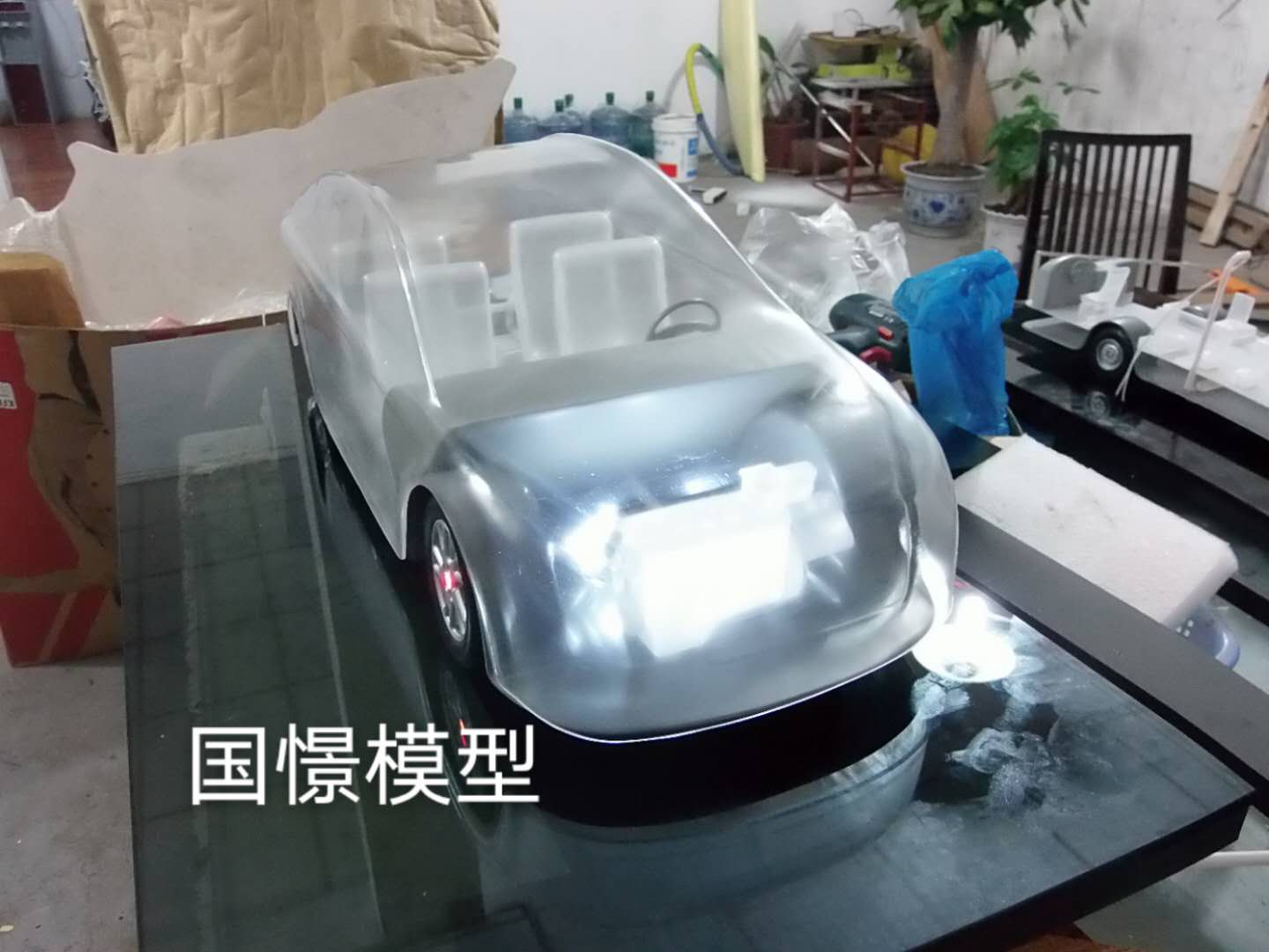 庆元县透明车模型